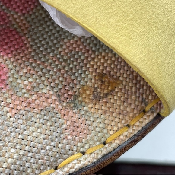 Born‎ Miko Yellow Wood Wedge Open-Toe Sandal - Picture 12 of 14